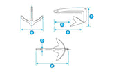 Anchor Claw S/S 30KG/66LB